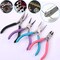 4Pcs Jewelry Pliers Set Jewelry Making Pliers Tools Kit Include Jewelry Making Needle Nose Chain Nose Round Bent Pliers Wire Cutter for Bracelet Beading DIY Craft Jewelry Making Supplies